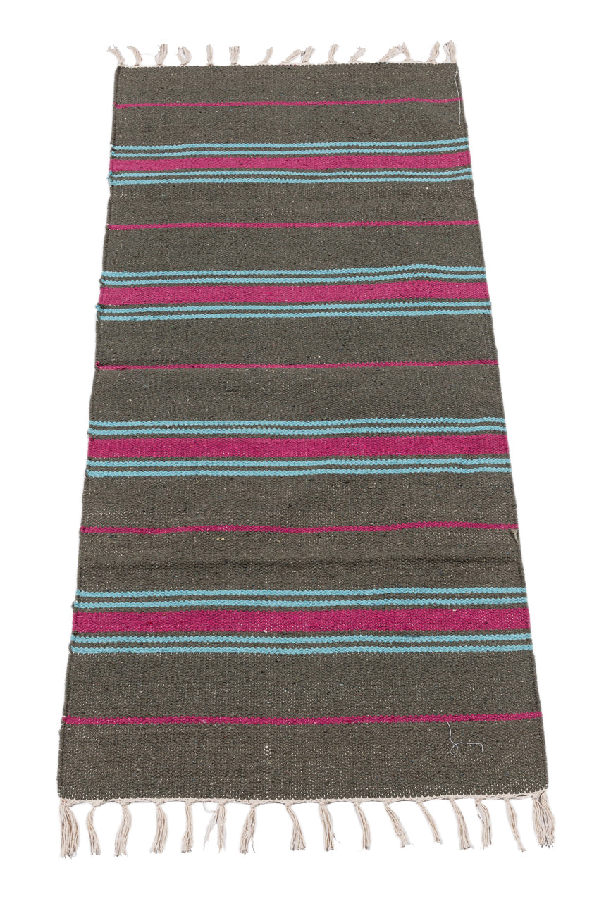 Machine washable 30° Kilim Original Authentic Hand Made 110x50 CM