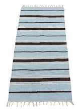 Carica l'immagine nel visualizzatore di Gallery, (Machine washable 30°) Kilim Original Authentic Hand Made 140x57 CM
