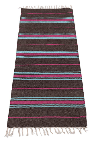 (Machine washable 30°) Kilim Original Authentic Hand Made 140x57 CM