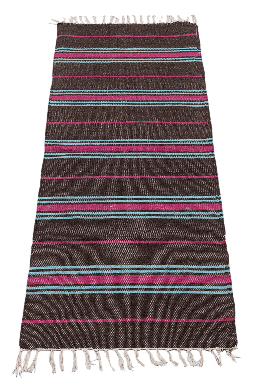(Machine washable 30°) Kilim Original Authentic Hand Made 140x57 CM