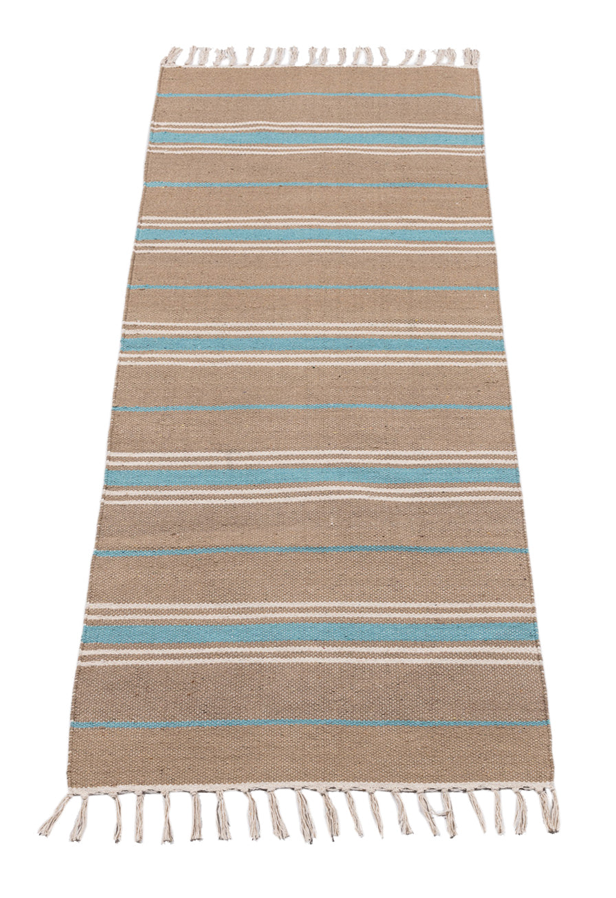 (Machine washable 30°) Kilim Original Authentic Hand Made 140x57 CM