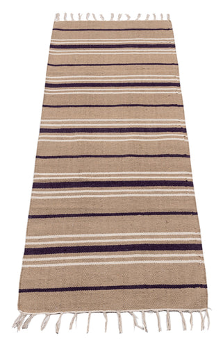 (Machine washable 30°) Kilim Original Authentic Hand Made 140x57 CM