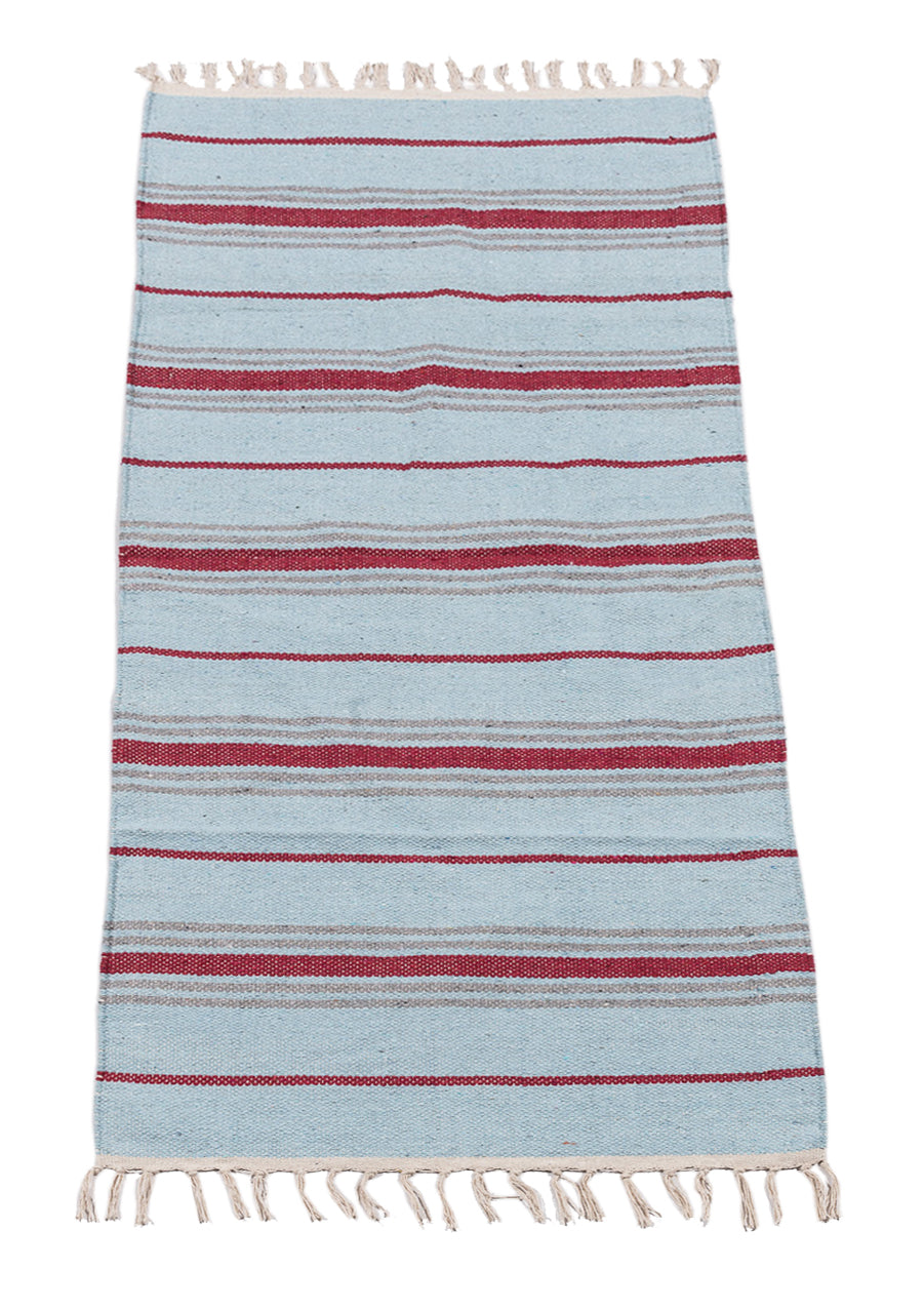 (Machine washable 30°) Kilim Original Authentic Hand Made 140x57 CM