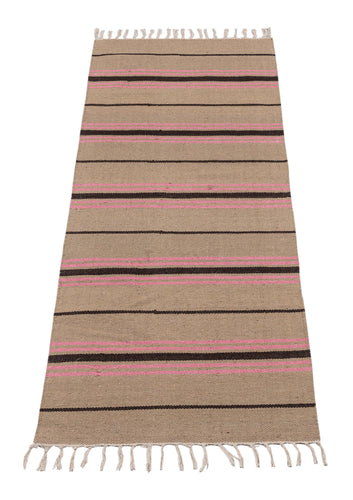 (Machine washable 30°) Kilim Original Authentic Hand Made 140x57 CM