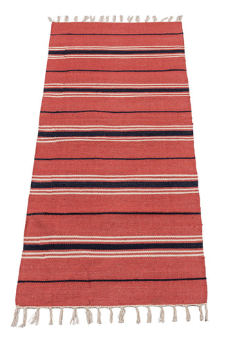 (Machine washable 30°) Kilim Original Authentic Hand Made 140x57 CM