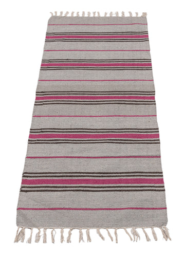 (Machine washable 30°) Kilim Original Authentic Hand Made 140x57 CM
