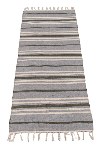 (Machine washable 30°) Kilim Original Authentic Hand Made 140x57 CM
