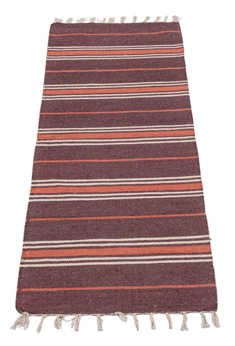 (Machine washable 30°) Kilim Original Authentic Hand Made 140x57 CM