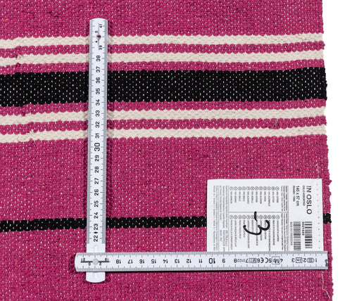 (Machine washable 30°) Kilim Original Authentic Hand Made 140x57 CM