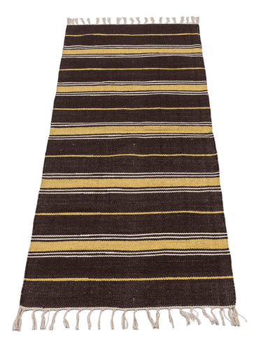 (Machine washable 30°) Kilim Original Authentic Hand Made 140x57 CM