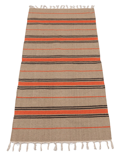 (Machine washable 30°) Kilim Original Authentic Hand Made 140x57 CM