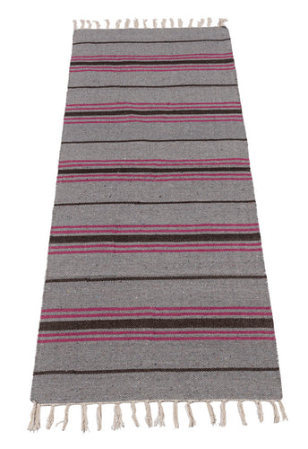 (Machine washable 30°) Kilim Original Authentic Hand Made 140x57 CM