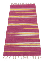 Carica l&#39;immagine nel visualizzatore di Gallery, (Machine washable 30°) Kilim Original Authentic Hand Made 140x57 CM
