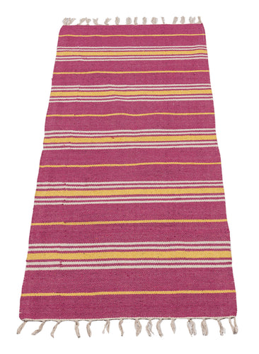 (Machine washable 30°) Kilim Original Authentic Hand Made 140x57 CM
