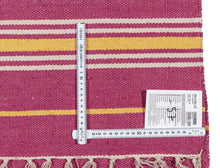 Carica l&#39;immagine nel visualizzatore di Gallery, (Machine washable 30°) Kilim Original Authentic Hand Made 140x57 CM
