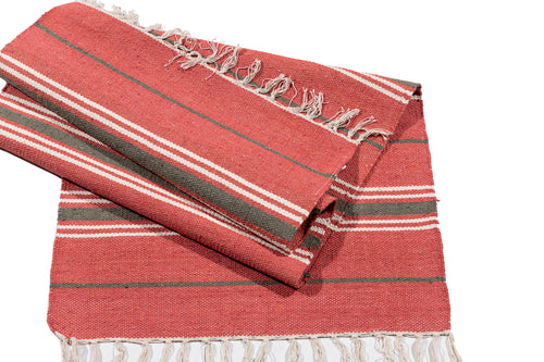 (Machine washable 30°) Kilim Original Authentic Hand Made 140x57 CM