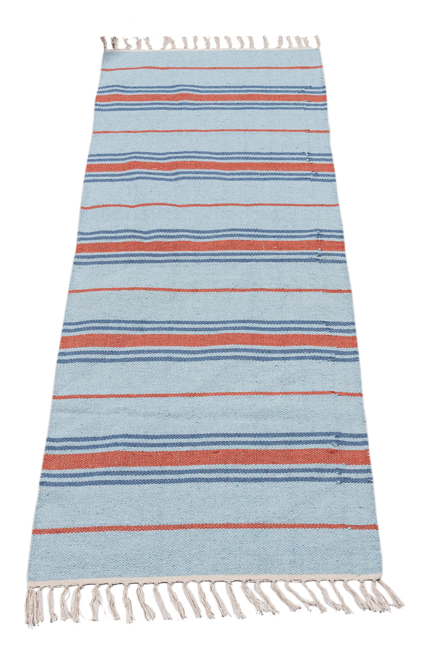 (Machine washable 30°) Kilim Original Authentic Hand Made 140x57 CM