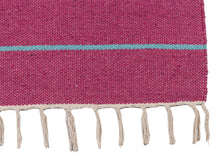 Lade das Bild in den Galerie-Viewer, (Machine washable 30°) Kilim Original Authentic Hand Made 140x57 CM
