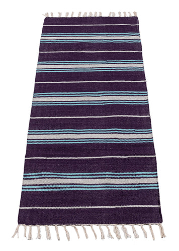 (Machine washable 30°) Kilim Original Authentic Hand Made 140x57 CM