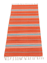 Carica l&#39;immagine nel visualizzatore di Gallery, (Machine washable 30°) Kilim Original Authentic Hand Made 140x57 CM
