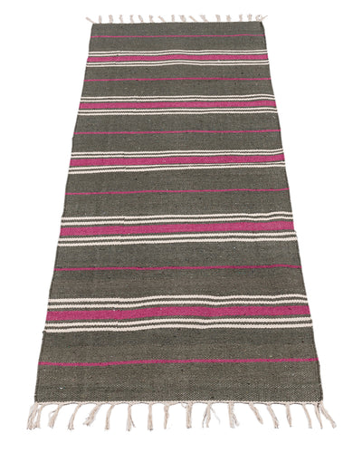 (Machine washable 30°) Kilim Original Authentic Hand Made 140x57 CM