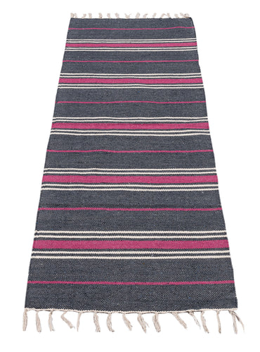 (Machine washable 30°) Kilim Original Authentic Hand Made 140x57 CM