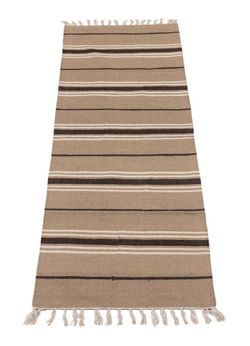 (Machine washable 30°) Kilim Original Authentic Hand Made 140x57 CM
