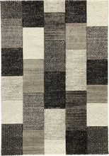 Carica l&#39;immagine nel visualizzatore di Gallery, Tappeto Moderno RAY GREY BLACK A 200X57 (Galleriafarah1970)
