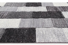 Lade das Bild in den Galerie-Viewer, Tappeto RAY D GREY BLACK 340x240 CM ( Galleriafarah1970 )

