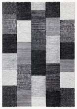 Lade das Bild in den Galerie-Viewer, Tappeto RAY D GREY BLACK 300x200 CM ( Galleriafarah1970 )
