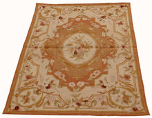 Load image into Gallery viewer, Aubusson mezzopunto classico floreale francia design -cm 92x61-farah
