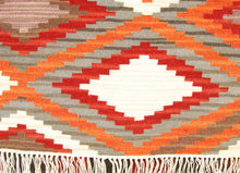 Lade das Bild in den Galerie-Viewer, ABC Kilim Zagros Tappeto, Rosso/Arancione/Multicolore, 230x160
