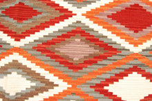 Load image into Gallery viewer, ABC Kilim Zagros Tappeto, Rosso/Arancione/Multicolore, 230x160
