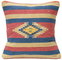 Load image into Gallery viewer, Galleria farah1970 - 40x40 CM Autentico Cuscino Quadrato Kilim Fatto A MANO O
