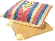 Load image into Gallery viewer, Galleria farah1970 - 40x40 CM Autentico Cuscino Quadrato Kilim Fatto A MANO O
