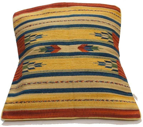 Galleria farah1970 - 40x40 CM Autentico Cuscino Quadrato Kilim Fatto A MANO O