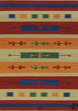 Load image into Gallery viewer, Galleria Farah1970 - 240x170 CM Kilim Sumak Autentico, Originale e Fatto a Ma
