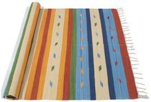Load image into Gallery viewer, Kilim lavabile in lavatrice 100% cotone 50x50 cm
