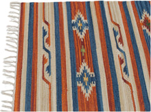 Carica l&#39;immagine nel visualizzatore di Gallery, 150x90 CM Kilim Original, authentisch handmade Cotton
