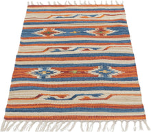 Load image into Gallery viewer, 150x90 CM Kilim Original, authentisch handmade Cotton
