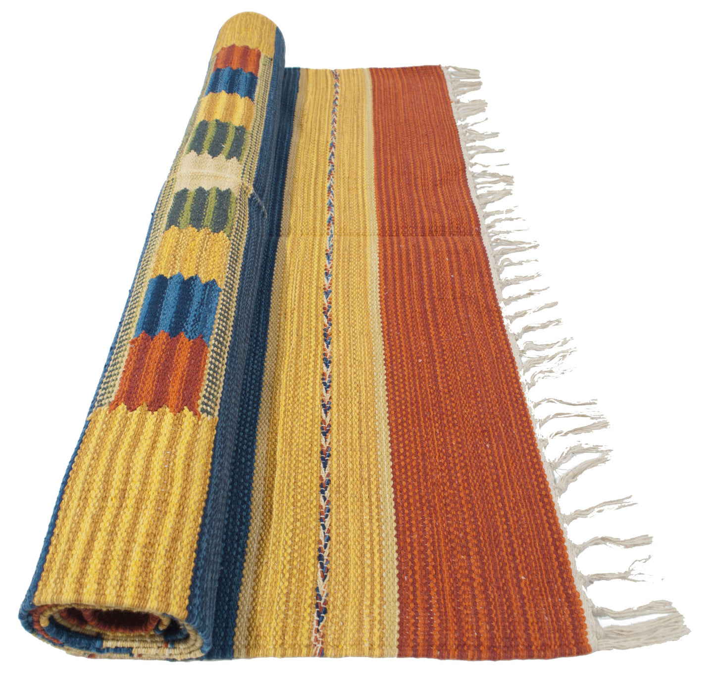 Galleria Farah1970 - 180x120 CM Kilim Autentico, Originale e Fatto a Mano Ide