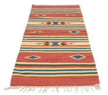 Lade das Bild in den Galerie-Viewer, 140x70 CM Kilim Original, authentisch handmade Cotton
