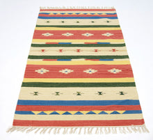 Load image into Gallery viewer, 140x70 CM Kilim Original, authentisch handmade Cotton
