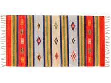 Load image into Gallery viewer, Kilim Original, authentisch handmade Cotton 140x70 CM (Galleriafarah1970)
