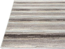 Carica l'immagine nel visualizzatore di Gallery, Tappeto / Carpet Tappeto SOAVE Stripe Blue/Grey (Galleriafarah1970)
