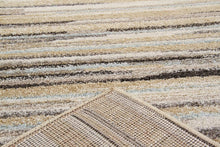 Carica l'immagine nel visualizzatore di Gallery, Tappeto Moderno SOAVE STRIPE CREAM/BLUE 120X60 (Galleriafarah1970)
