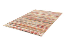 Carica l'immagine nel visualizzatore di Gallery, SOAVE STRIPE CREAM/TERRA 190X133 CM
