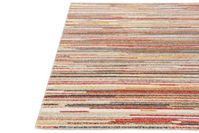 Carica l'immagine nel visualizzatore di Gallery, SOAVE STRIPE CREAM/TERRA 190X133 CM
