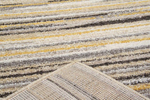 Carica l&#39;immagine nel visualizzatore di Gallery, SOAVE STRIPE CREAM/YELLOW 190X133
