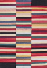 Lade das Bild in den Galerie-Viewer, Galleria Farah1970 - 230x160 CM Kilim Autentico, Originale e Fatto a Mano Ideale Per la Sala , Salotto , Ufficio , Seconda casa e la cucina (Lavabile In Lavatrice)
